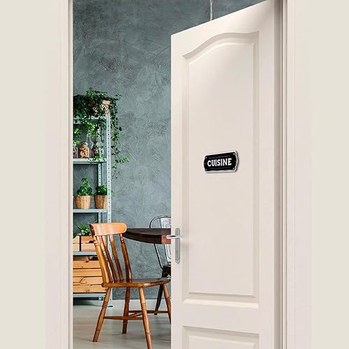 STC Plaque Porte Metal Cuisine - Nail Gallerys