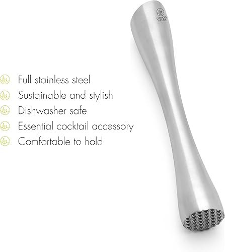 Bredemeijer LV233008 Pilon de Bar Acier Inoxydable Argent 33 x 33 x 194 cm - Nail Gallerys