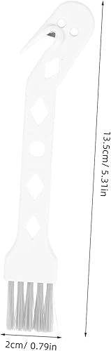 Générique 2 Pièces Brosse de Nettoyage de la balayeuse Brosse de Nettoyage de Accessoires de Nettoyage Robot Nettoyeur Laveur Brosse à crevasses Outil de dépoussiérage - Nail Gallerys