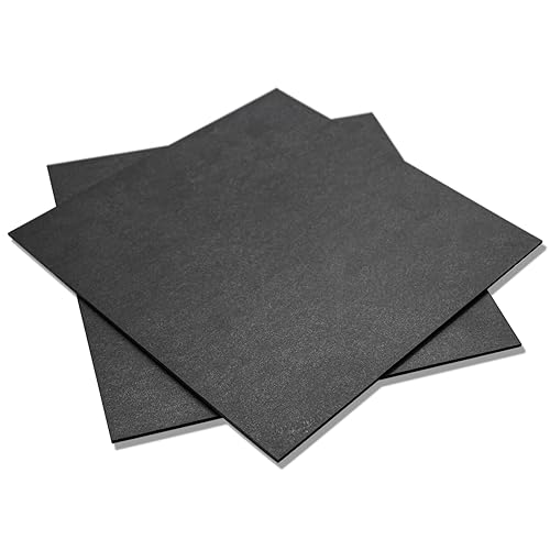 TOJOIN Absorbeur de micro-ondes RF Noir Absorbeur EMI Support Adhésif Matériau Anti-interférence Blindage électromagnétique (200 x 200 x 2,0 mm) - Nail Gallerys