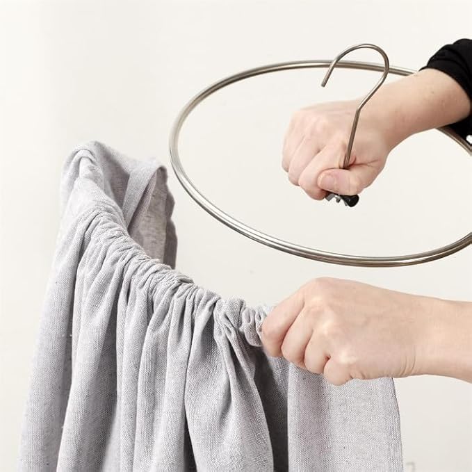 Paris Prix Cintre Spirale Drap & Couverture 220cm Argent - Nail Gallerys