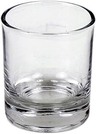 Find Something Different Lot de 6 Verre Clair de Supports pour Bougies votives - Nail Gallerys