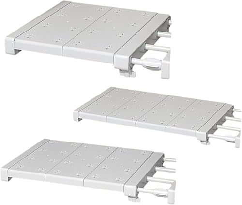 Emiif Étagère de rangement télescopique pour armoire (30-40 cm) - Nail Gallerys