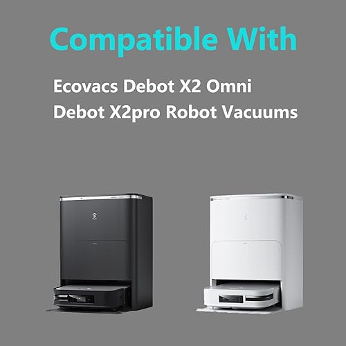 Moupaa Couvercle de Brosse Principale pour aspirateur Robot ECOVACS DEEBOT X2 Omni / X2 / X2 Pro Pièces de Rechange - Nail Gallerys
