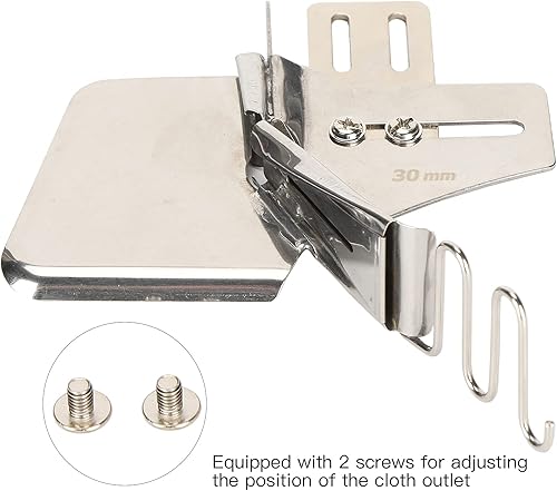 HEEPDD Reliure pour Machine à Coudre, 30 mm 4 Plis à Couture Plate pour Reliure à Ruban pour Machine à Coudre Industrielle - Nail Gallerys