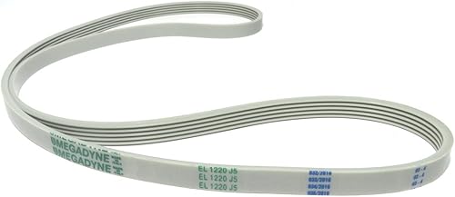 Megadyne - Courroie de lave-linge EL 1220 J5 - Nail Gallerys
