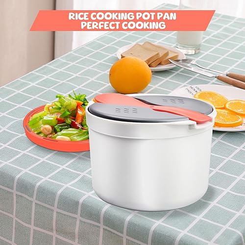 Cuiseur à Riz Pour Micro-Ondes 2 L Cuit Vapeur Micro Onde Avec Filtre Cuiseur à Riz Et CéRéAles Micro-Ondes AntiadhéSif PâTes Alimentaire Microwave Rice Cooker, Lavable Au Lave-Vaisselle - Nail Gallerys