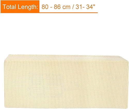 sourcing map Housse de climatiseur 78,7 à 86,4 cm en tissu élastique tricoté anti-poussière pour unités murales divisées en intérieur Bleu foncé - Nail Gallerys