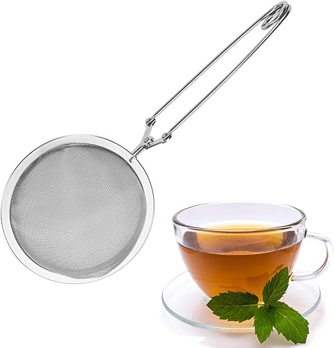 Westmark Passette/Filtre à thé avec Clapet, Teatime, ø 7,5 cm, longueur 18,2 cm, en Acier inoxydable, 15352270 - Nail Gallerys