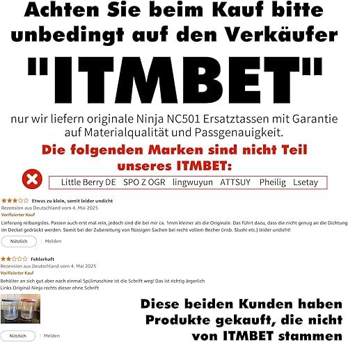 Ninja Creami Deluxe Lot de 4 pintes et couvercles de rechange de 24 oz compatibles avec les gammes NC501, NC500 sans BPA, passent au lave-vaisselle - Nail Gallerys