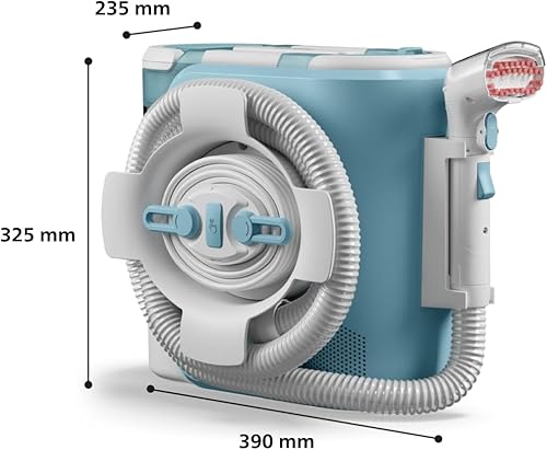 Philips Shampouineuse série 3000 - Élimination des taches, regain de fraîcheur, fonction de nettoyage automatique, idéal pour canapés, moquettes et tissus d'ameublement, Compact, Puissant (XW3192/11) - Nail Gallerys
