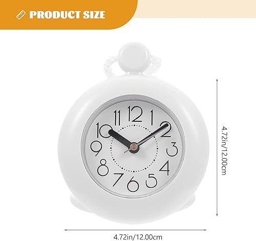 Horloge de Salle de Bain Horloge de : Horloge de Étanche Horloge Suspendue Horloge de Étanche Cuisine Horloge sans pour Salle de Bain Piscine Blanc - Nail Gallerys