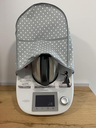 Thermodernizate Housse de protection anti-taches pour Thermomix TM6/TM5/TM31 Modèle avec poche. - Nail Gallerys
