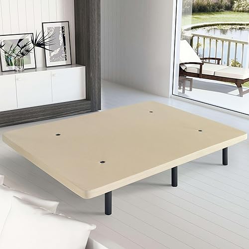 Abitti Jeu de 4 pieds de 45 cm de hauteur pour sommier, métal et cylindriques Système de filetage rapide, facile et platines comprises. Diamètre : 5 cm. - Nail Gallerys