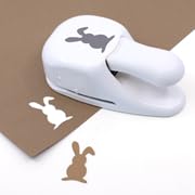 Artoz Perforatrice M - Motif : lapin de Pâques pour projets d'artisanat - Taille du motif : 50 mm - Épaisseur du papier : 220 g/m² - Design suisse - Nail Gallerys
