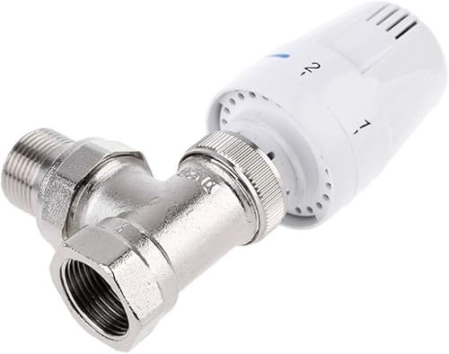 Pesfehhy Vanne Thermostatique de Radiateur pour Chauffage par le Sol, Vanne Thermostatique de Contrôle de la Température DN15 - Nail Gallerys