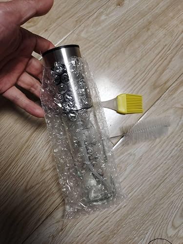 Seon Unique, Lot de 3 en 1, pulvérisateur d'huile, verre de qualité, nébuliseur d'huile, pulvérisateur, huile, friteuse à air, lubrifiant, salade, cuisine, huile, soldes de fin de saison - Nail Gallerys