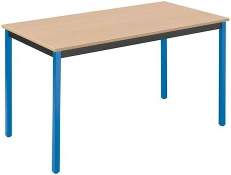 Générique Table Multi-usages hêtre L 120 x P 60 cm - Éco (Noir) - Nail Gallerys