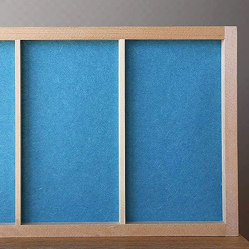 ONAO Shoji Rouleau de papier de rechange pour écran Shoji (27,9 x 298 cm), Shoji Gami japonais, fabriqué au Japon, blanc naturel - Nail Gallerys