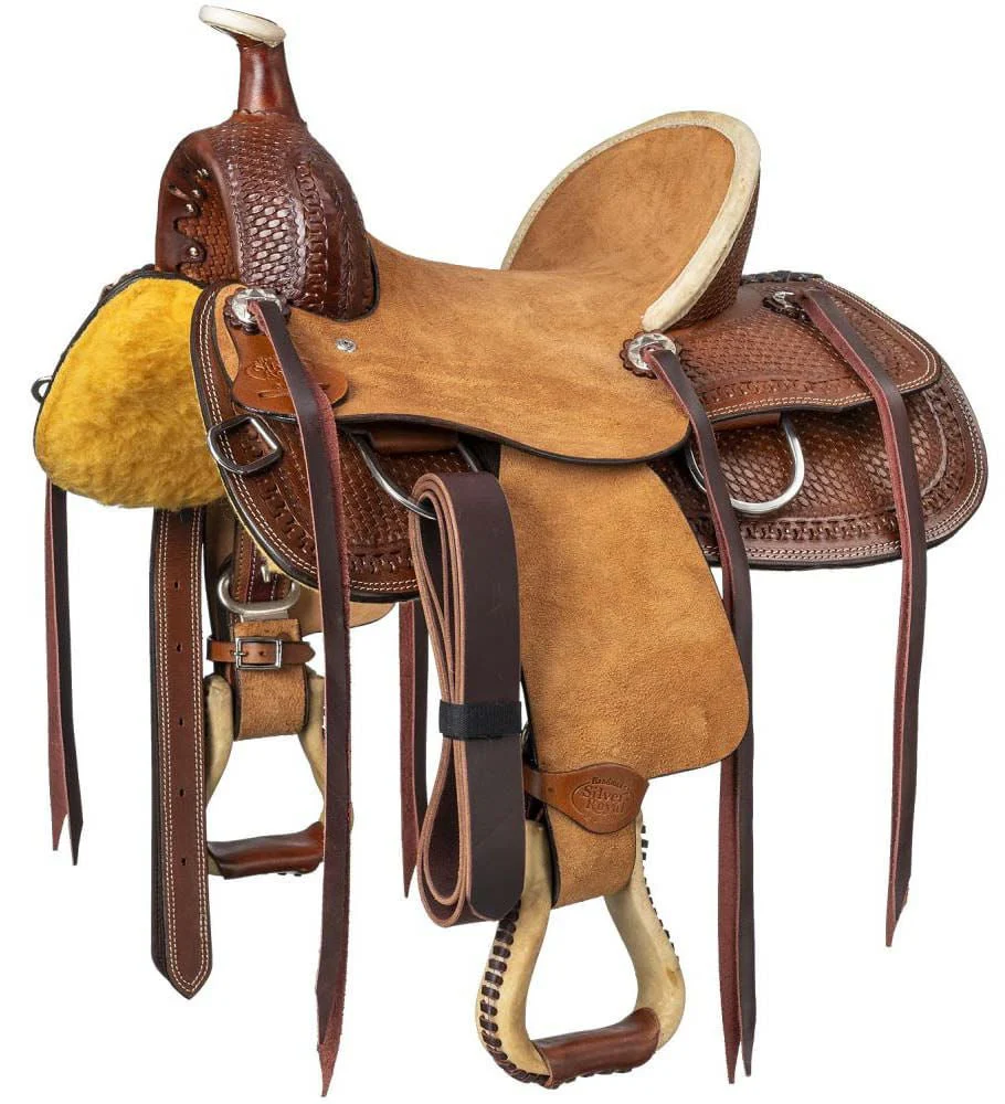 Silver Royal Youth Bodie Hard Seat Ranch Saddle - Nail Gallerys