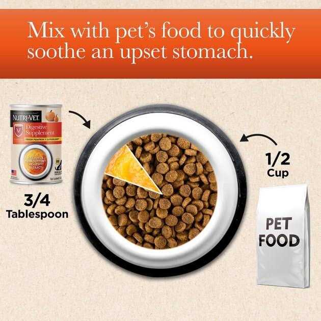 Nutri-Vet Fresh Pumpkin + SuperBlend Flavored Puree Digestive Supplement for Cats & Dogs - Nail Gallerys