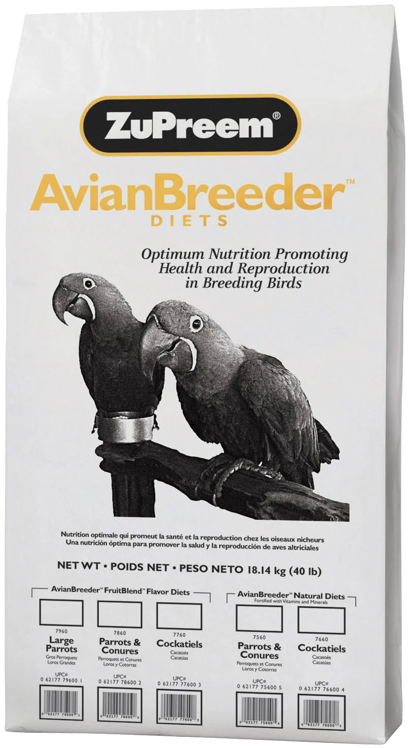Zupreem Avian Breeder FruitBlend - Nail Gallerys