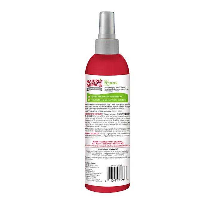 Nature’s Miracle Advanced Platinum Cat Pet Block Repellent Spray - Nail Gallerys
