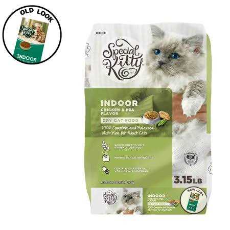 Special Kitty Chicken & Pea Flavor Indoor Dry Cat Food - Nail Gallerys