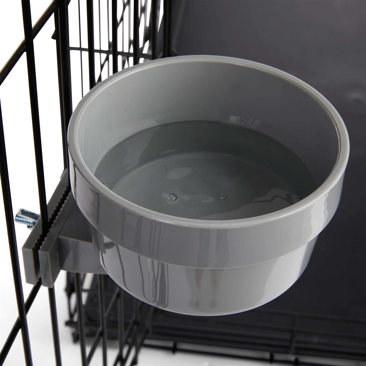 EveryYay Food & Water Grey Dog Crock - Nail Gallerys