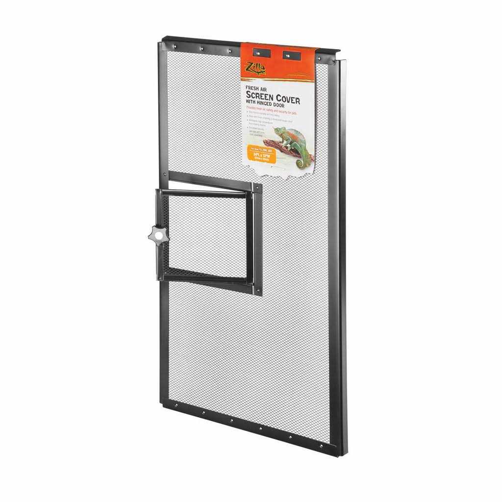 Zilla Fresh Air Screen Cover with Hinged Door - Nail Gallerys