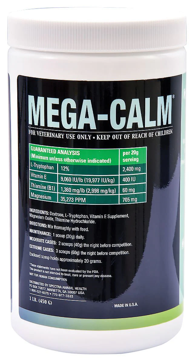 Mega-Calm Equine Calming Supplement - Nail Gallerys