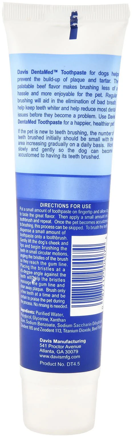 DentaMed Toothpaste, 4.5 oz tube - Nail Gallerys