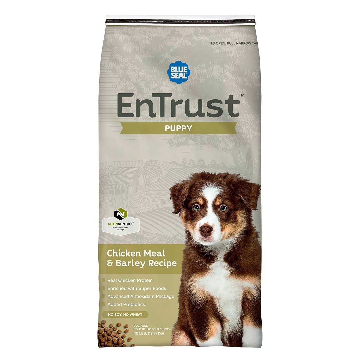 EnTrust Puppy Chicken Meal & Barley Recipe - Nail Gallerys