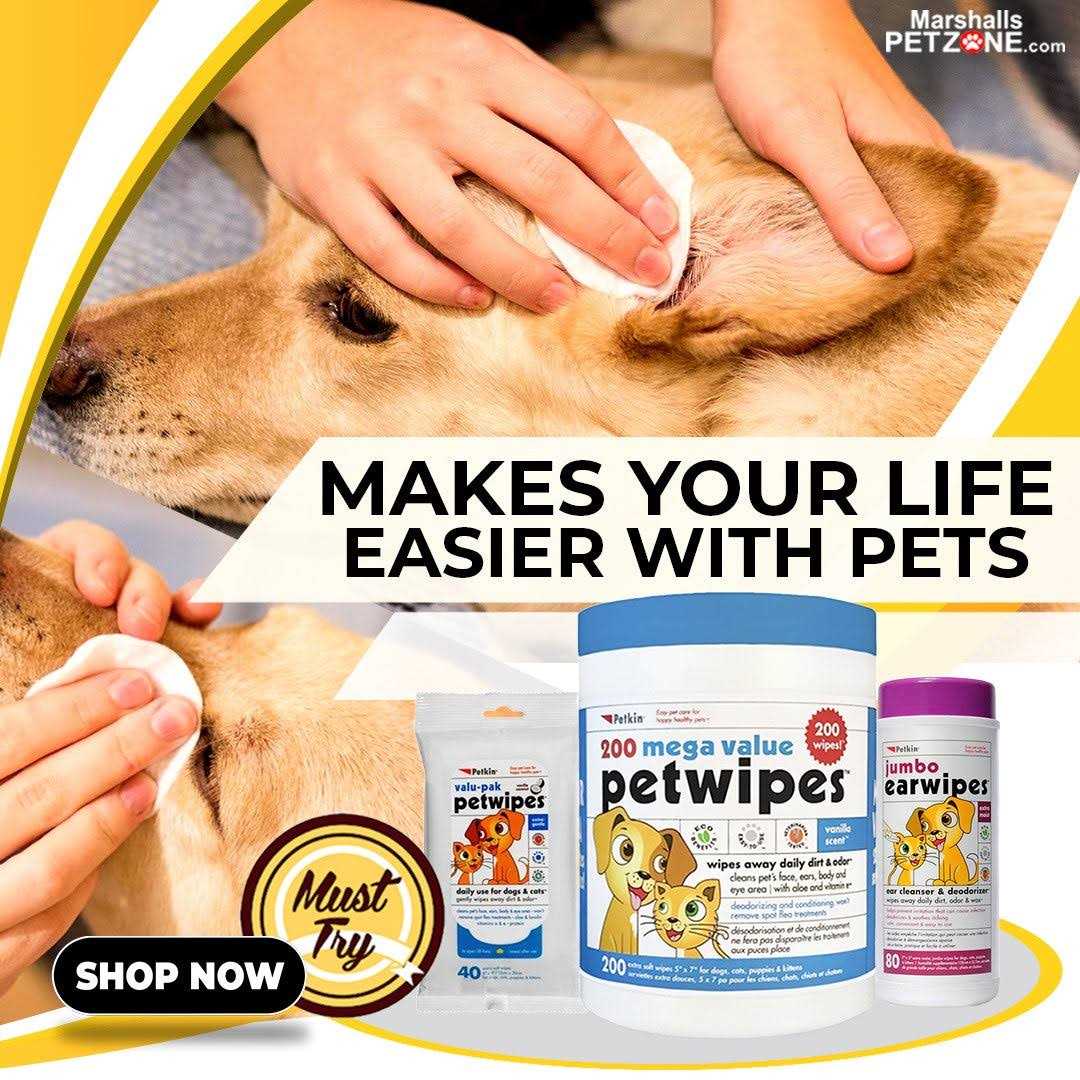 Petkin Petwipes Dog & Cat Wipes - Nail Gallerys