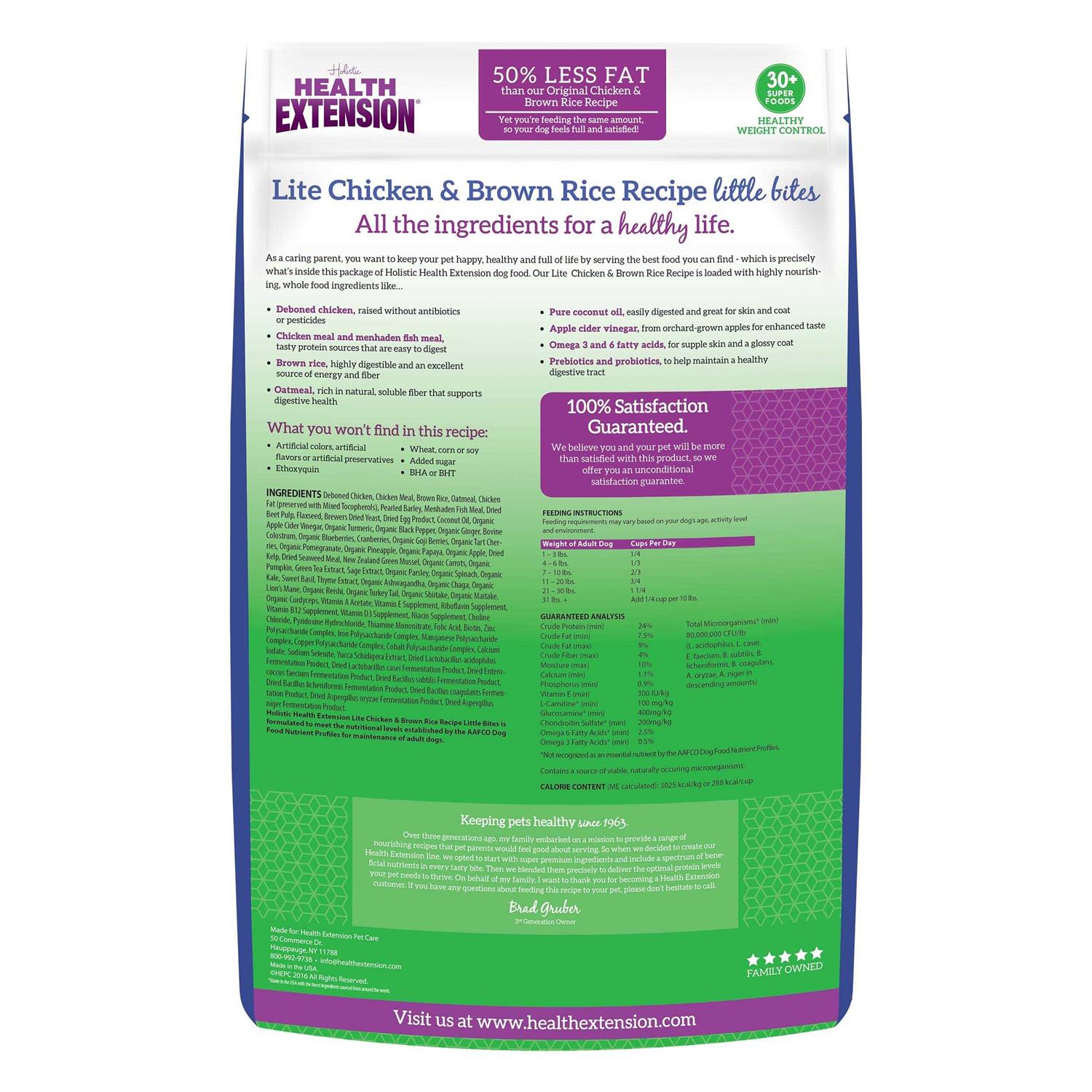 Health Extension Lite Little Bites Dry Dog Food - Nail Gallerys