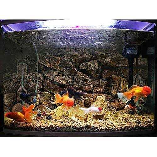 VIP.LINE Rock Wall Aquarium Background Poster PVc Fish Tank Decor Landscape 24 36 48 72 - Nail Gallerys