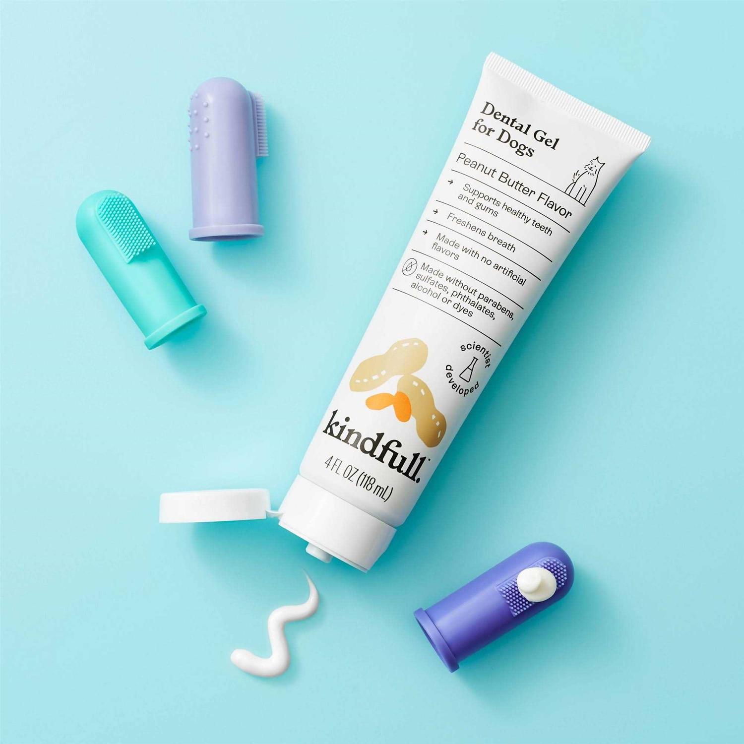 Kindfull Dog and Cat Finger Toothbrushes - Nail Gallerys