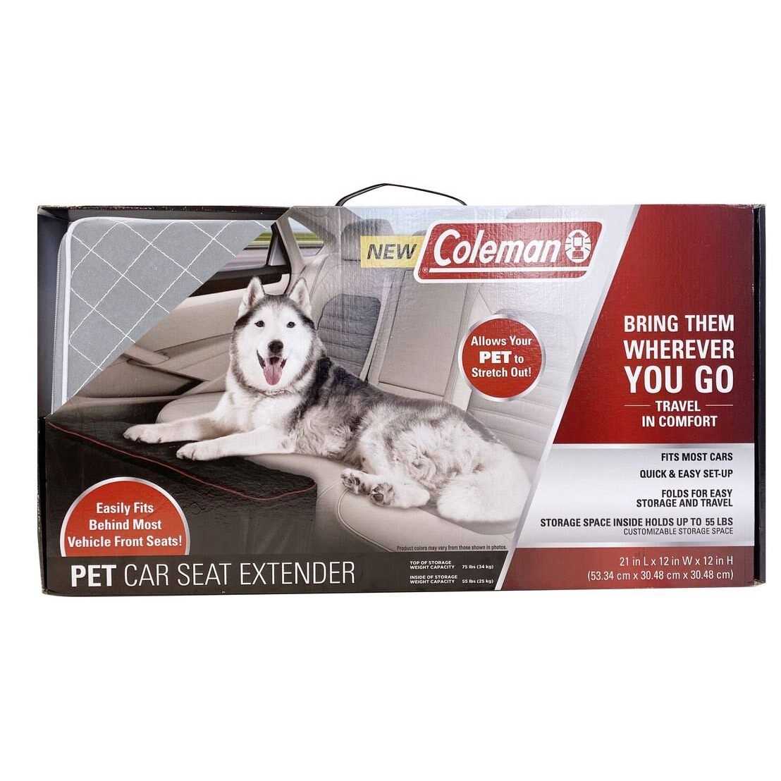 Coleman Dog Seat Storage Extender - Nail Gallerys