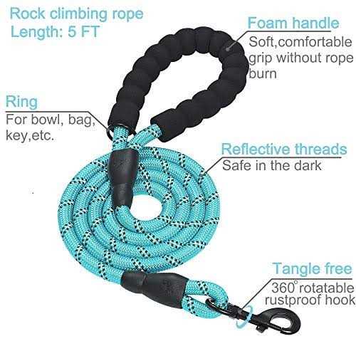 Haapaw 2 Packs Martingale Dog Collar with Quick Release Buckle Reflective Dog Training Collars for Small Medium Large Dogs - Nail Gallerys