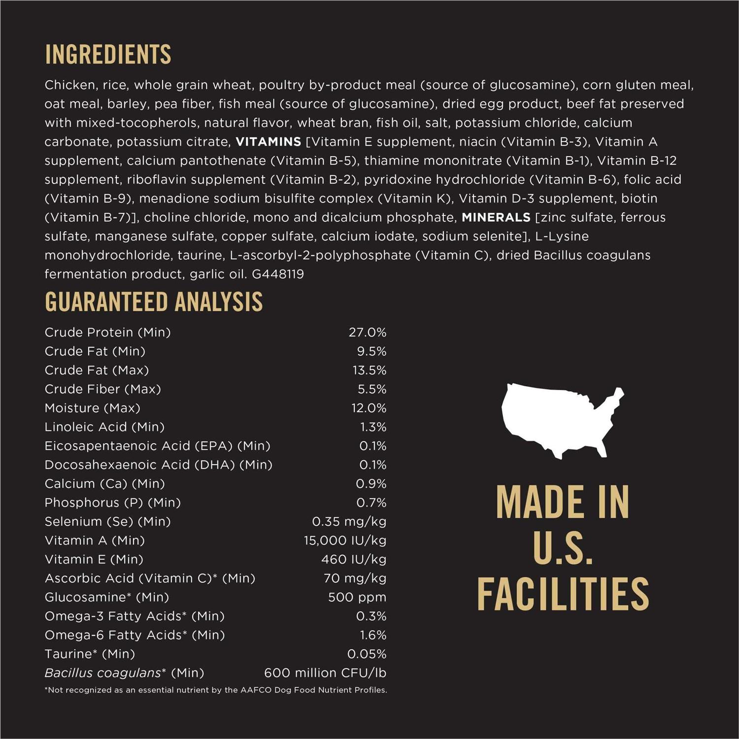 Purina Pro Plan Adult Large Breed Weight Management Formula Dry Dog Food - Nail Gallerys