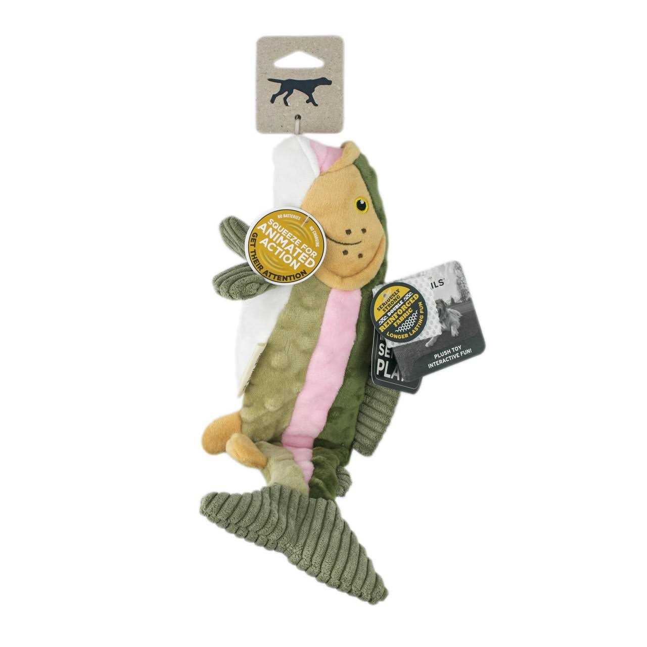 Tall Tails Animated Trout Dog Toy - Nail Gallerys