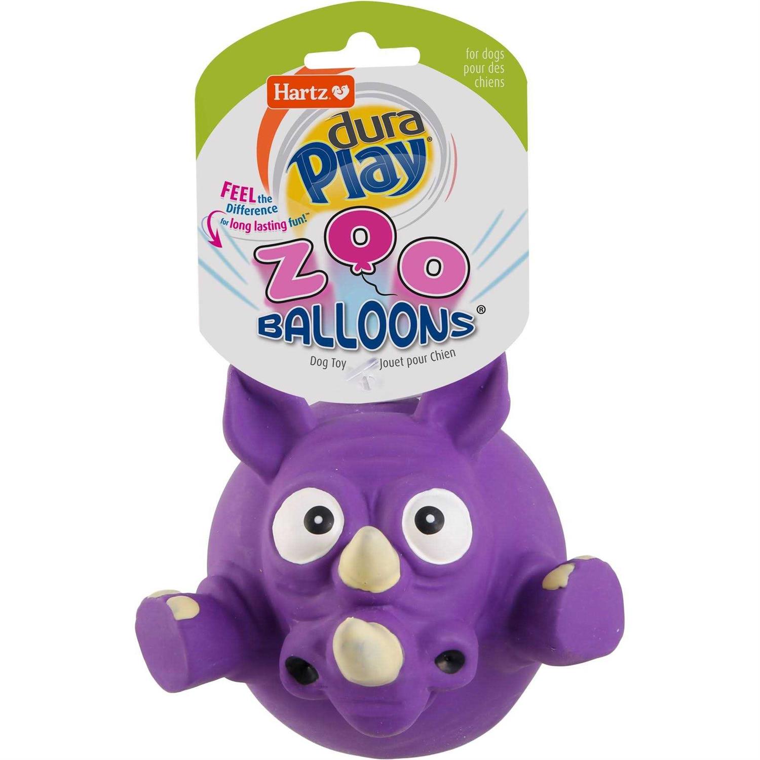 Hartz Zoo Balloons Dog Toy - Nail Gallerys