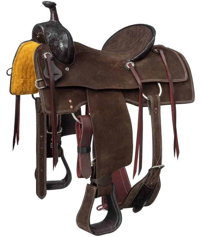 Silver Royal Youth Ranger Ranch Saddle, Brown - Nail Gallerys