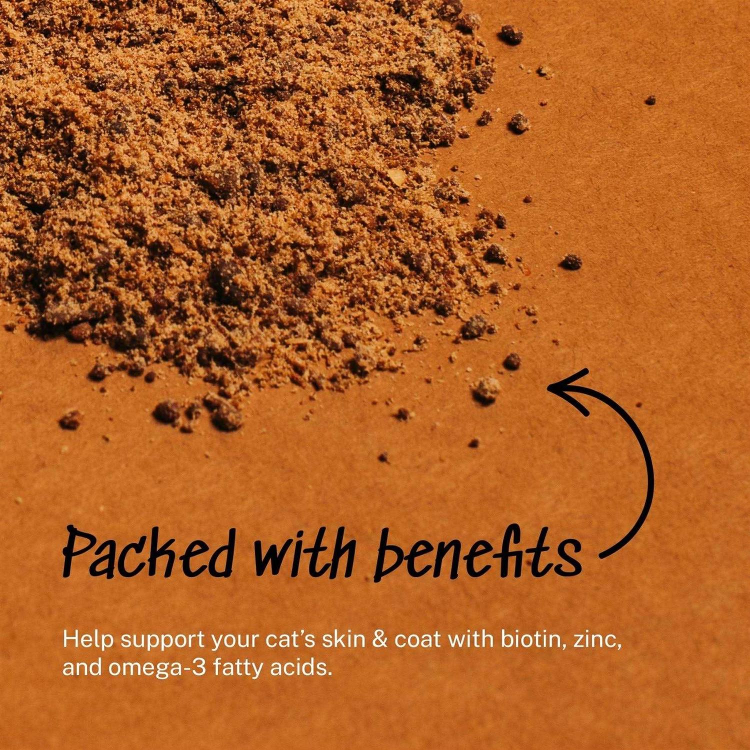 Yummers Skin & Coat Functional Mix-Ins Beef Cat Food Topper - Nail Gallerys