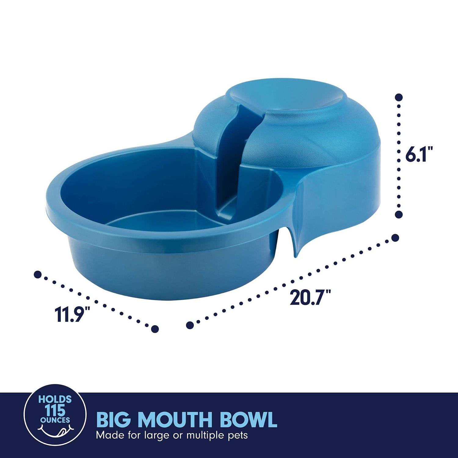 Petmate Big Blue Outdoor Water Bowl - Nail Gallerys