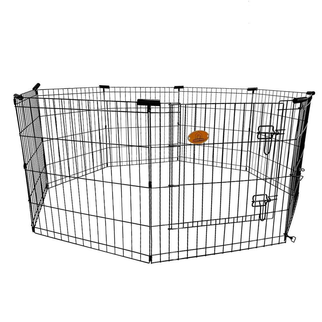 8-Panel Exercise Pet Pen KennelMaster - Nail Gallerys