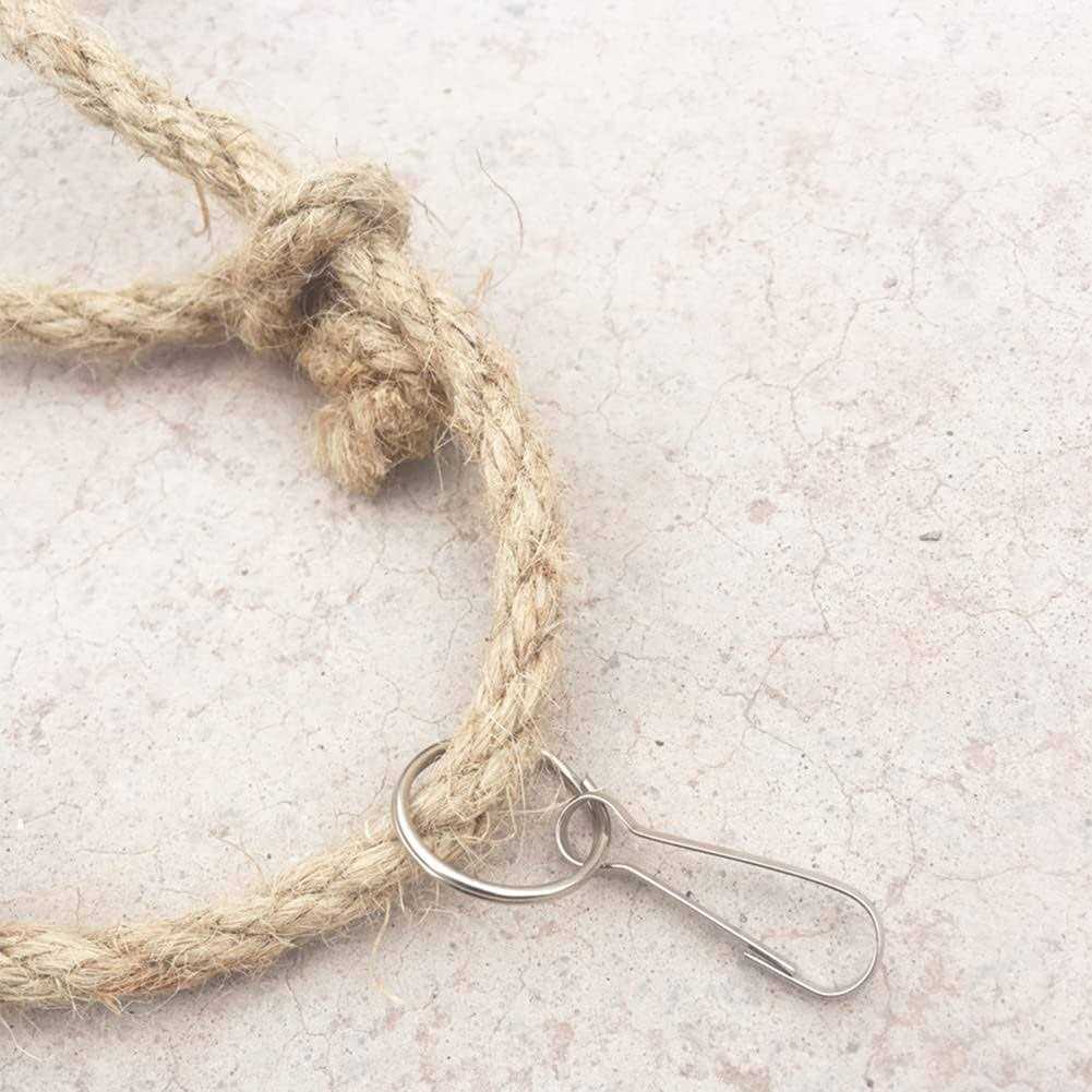 Bird Climbing Net Bird Toy Parrot Hanging Rope Swing Net Game Rope Ladder Chew Toy for Parakeet,Cockatiel,Cockatoo,Conure,Mini Macaw - Nail Gallerys