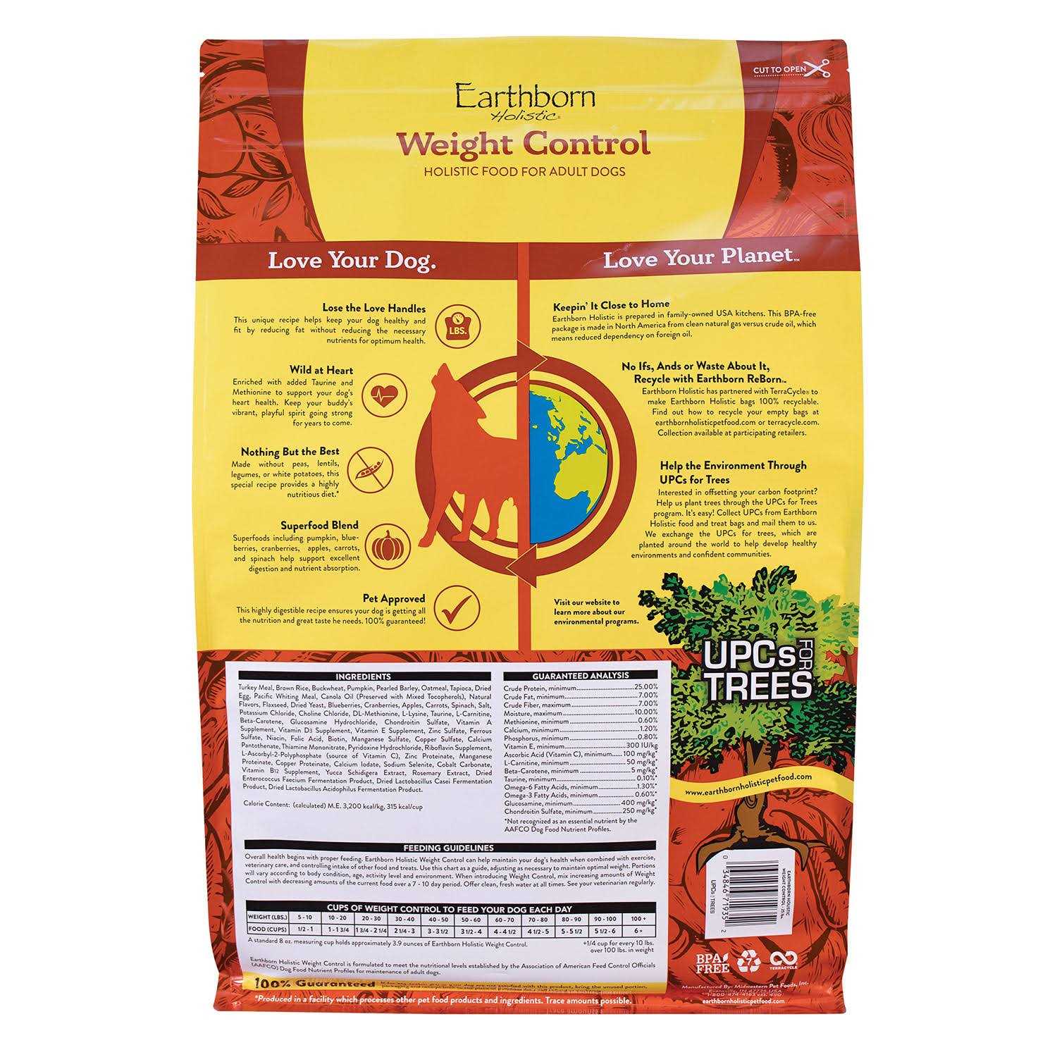 Earthborn Holistic Weight Control Grain Free Dry Dog Food - Nail Gallerys