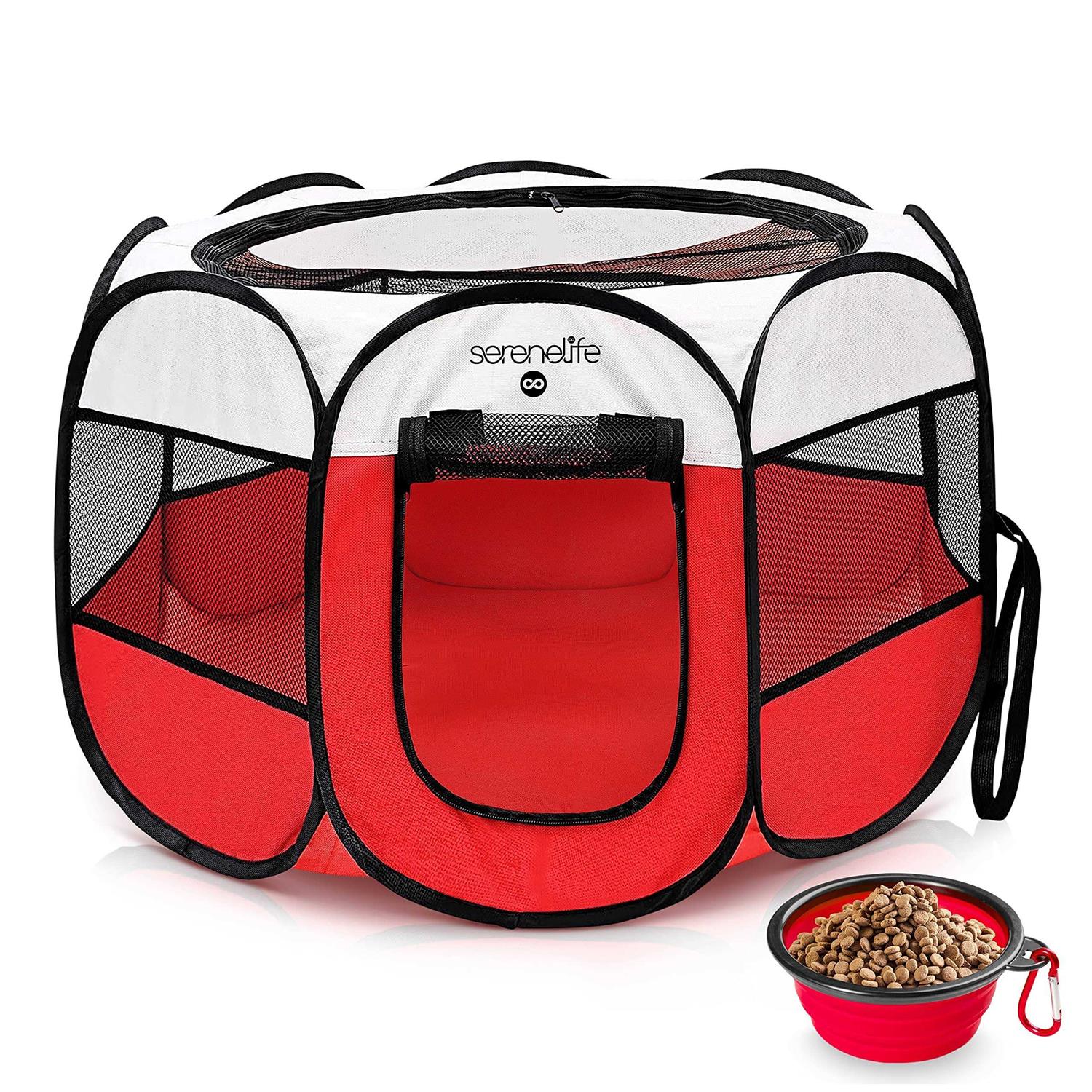 SereneLife Portable Foldable Pet Tent - Nail Gallerys