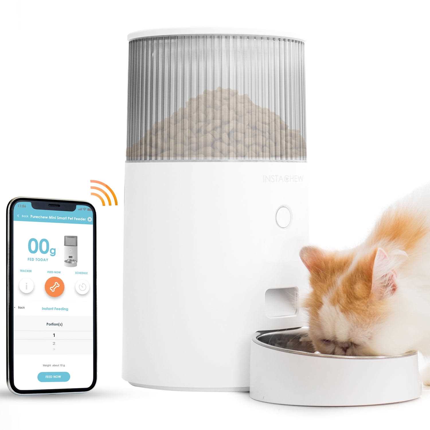 Instachew Purechew Mini Smart Automatic Pet Feeder - Nail Gallerys